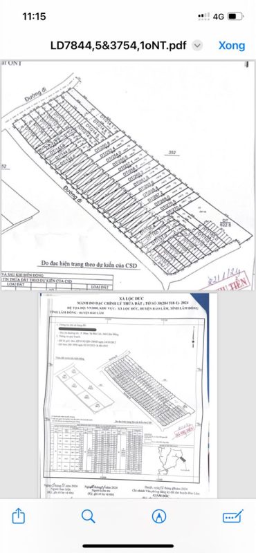 Chủ đầu tư cần nhượng lại dự án 39 nền Lộc Đức Bảo Lâm