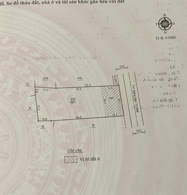 Bán 1,8 sào Mạc Thị Bưởi Lộc Thanh Bảo Lộc Lâm Đồng