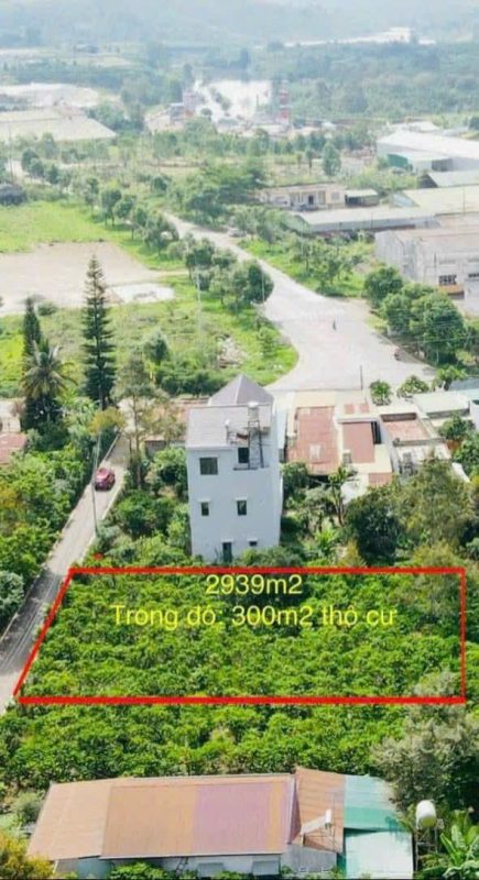 Bán 3 sào nghỉ dưỡng hẻm Trần Hưng Đạo Lộc Sơn Bảo Lộc Lâm Đồng