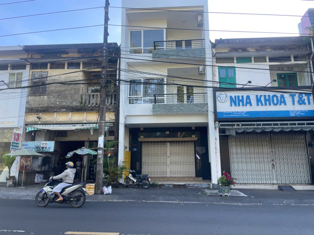 Bán nhà mặt tiền Lê Hồng Phong Phường 1 Bảo Lộc Lâm Đồng